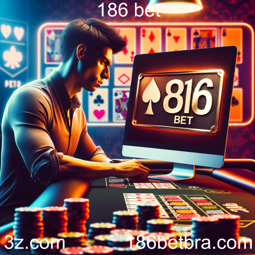 Poker Online: A Trajetória do Jogo na 186 Bet